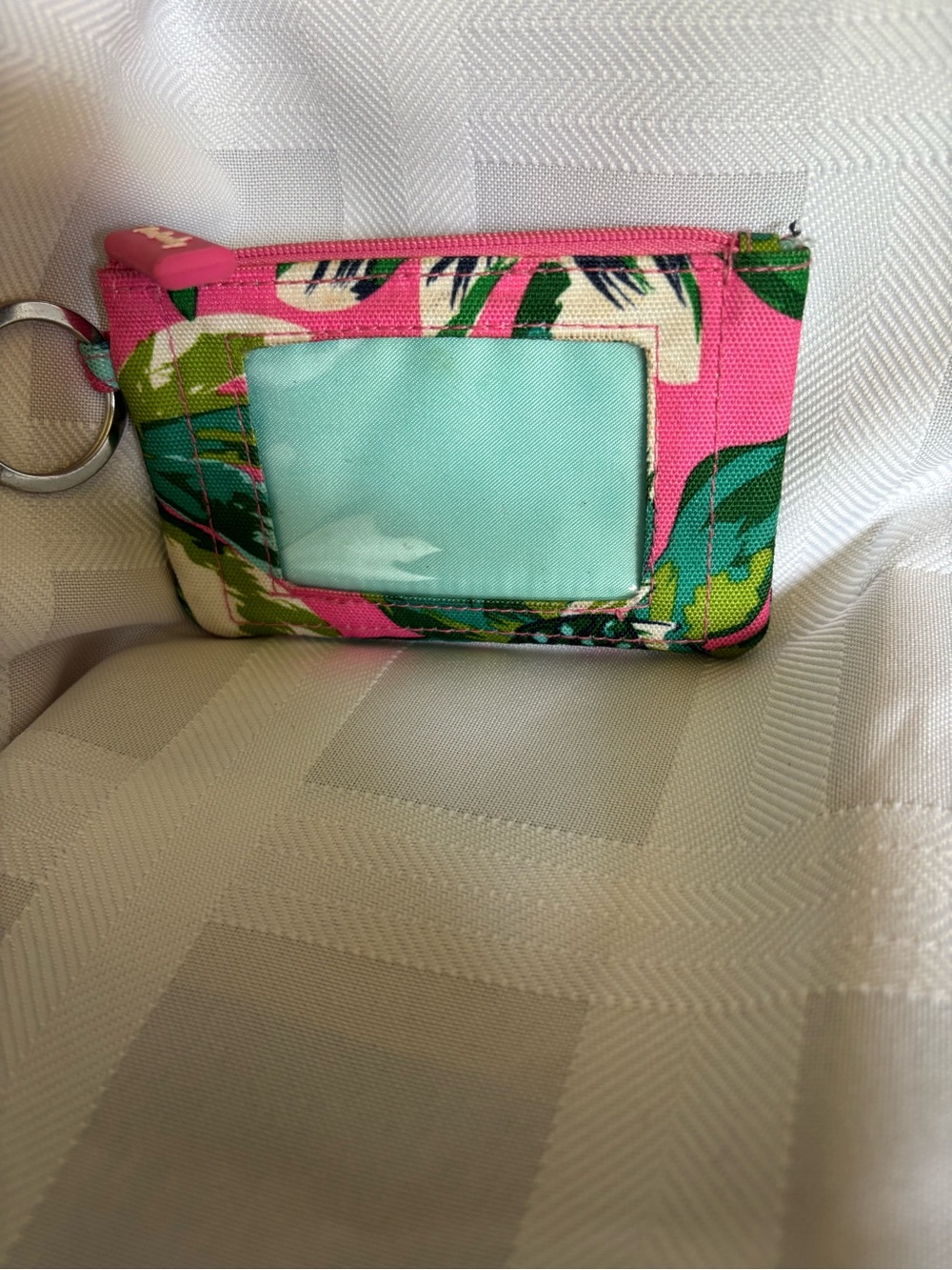 Vera Bradley zip ID Case